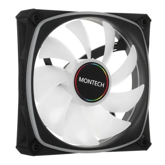 Вентилятор для корпуса Montech AX120 3 in 1 Pack (B) Черный