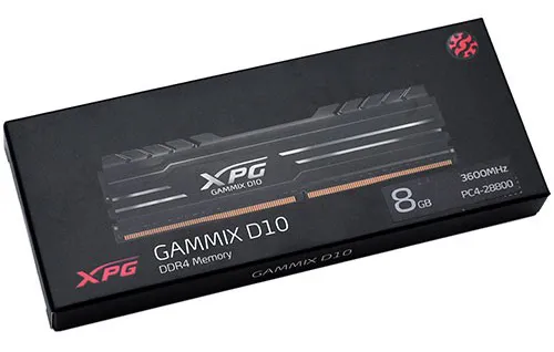 Оперативная память 8 GB ADATA XPG GAMMIX D10 AX4U36008G18A-SB10