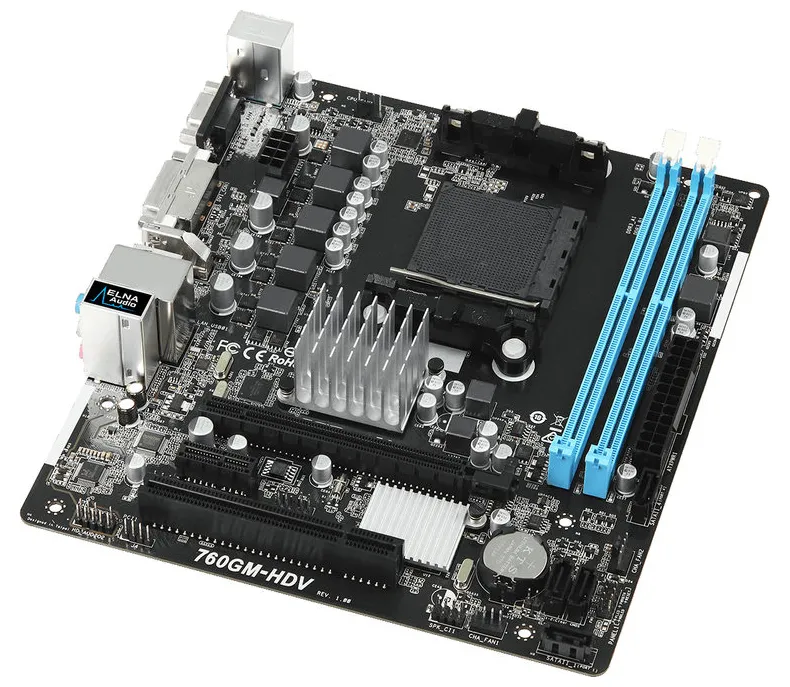 Материнская плата ASRock 760GM-HDV