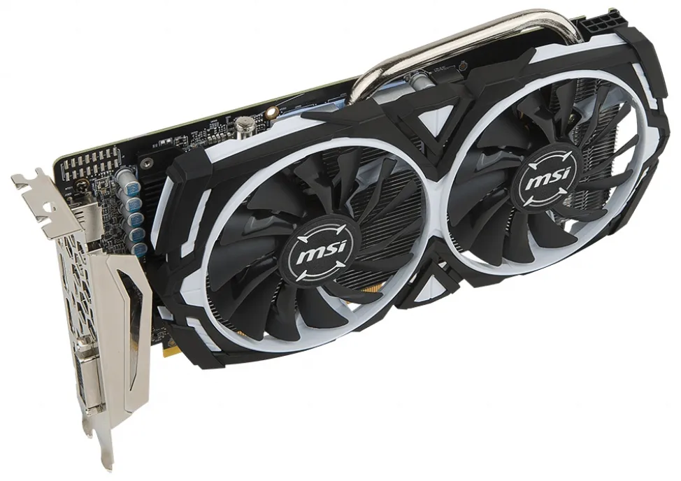 Видеокарта MSI Radeon RX 570 ARMOR 4G OC