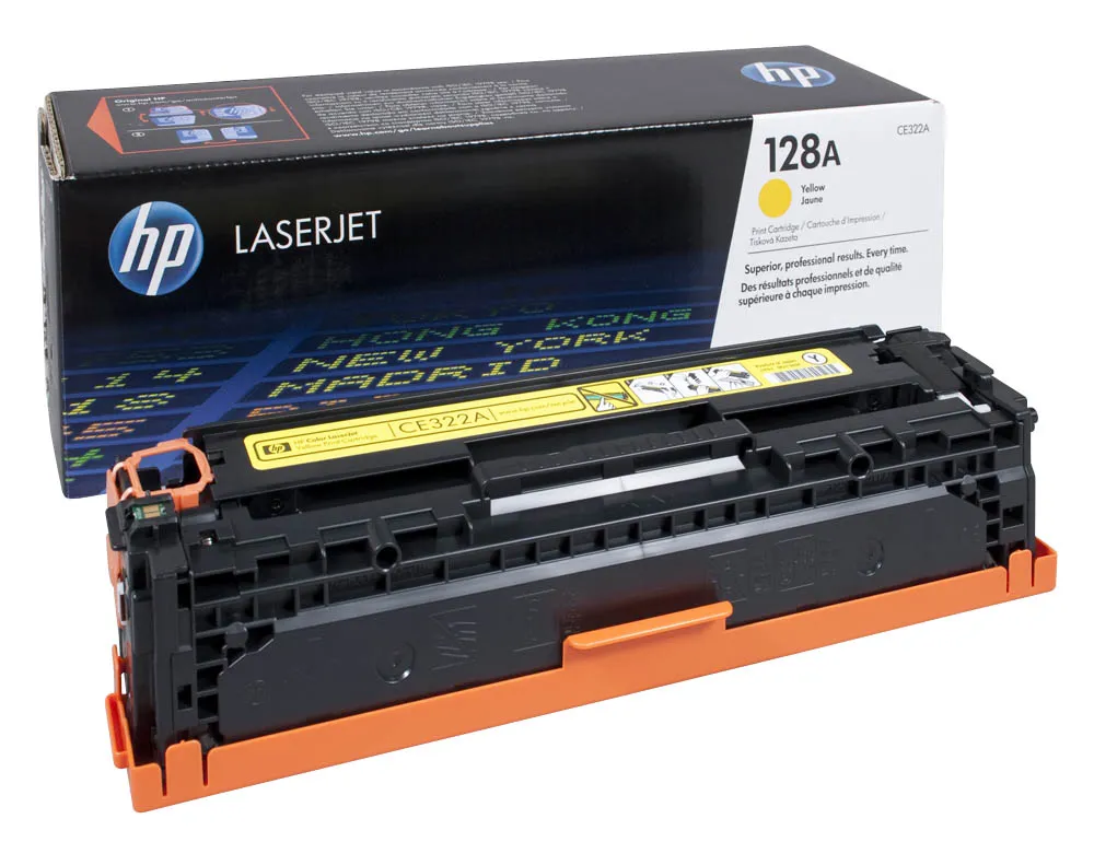 Картридж HP CE322A Yellow