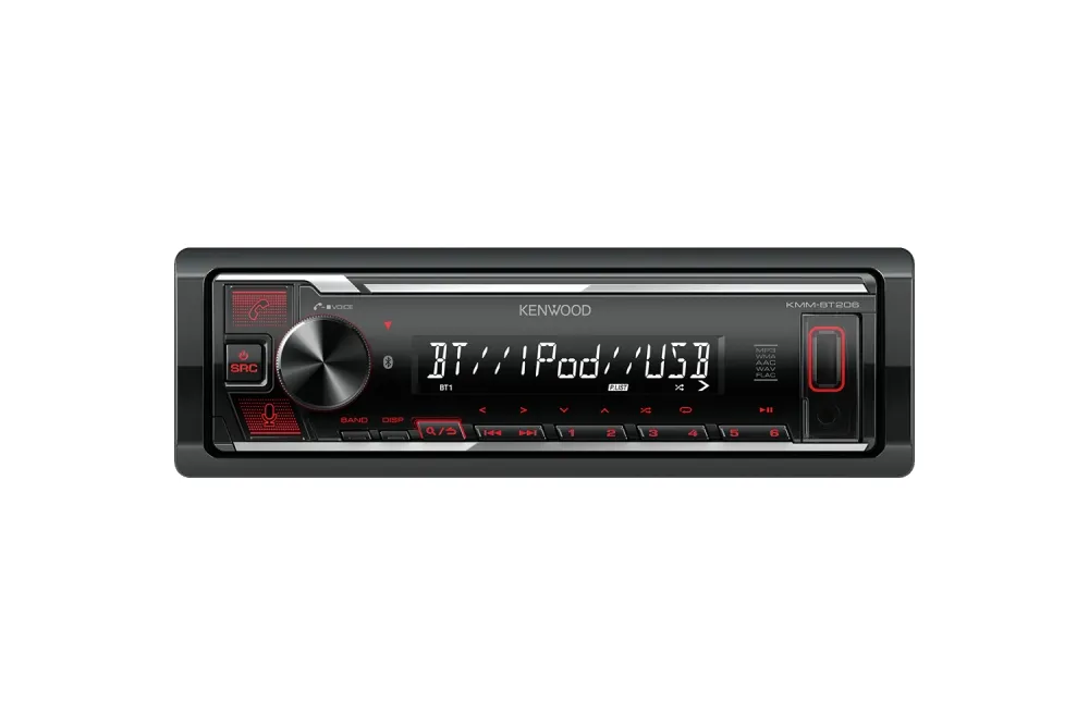 Автомагнитола Kenwood KMM-BT206