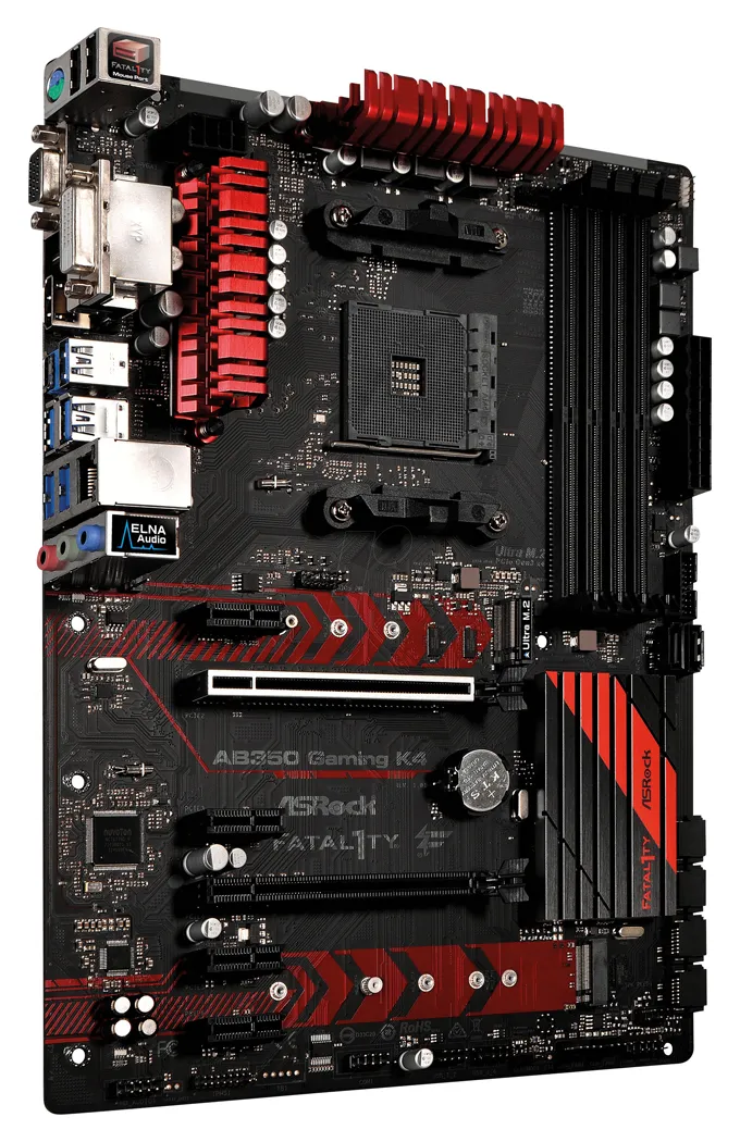 Материнская плата ASRock AB350 GAMING K4