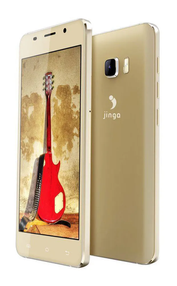 Смартфон Jinga L500 Золото + Наушники ES300