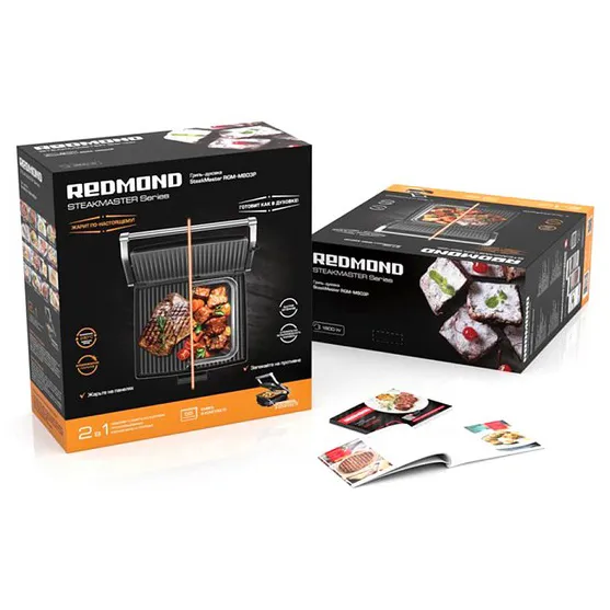 Гриль-духовка REDMOND Steak&Bake RGM-M803P Черный