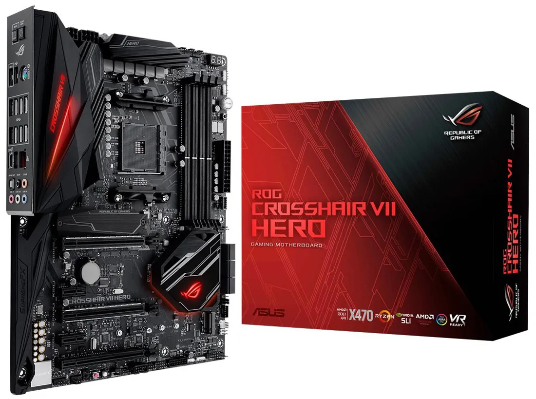 Материнская плата Asus ROG CROSSHAIR VII HERO