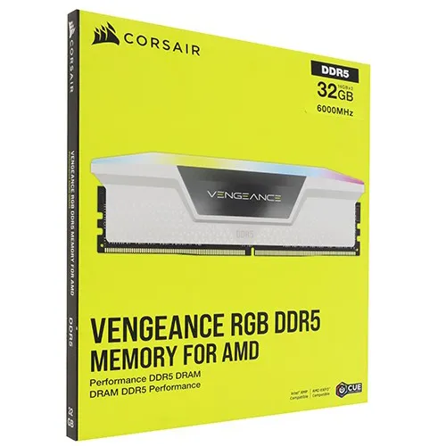 Оперативная память 32 GB kit Corsair Vengeance RGB (AMD+Intel) CMH32GX5M2E6000Z36W