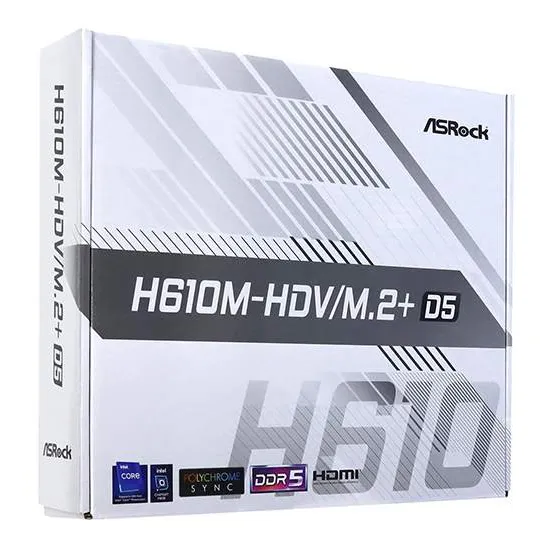 Материнская плата ASRock H610M-HDV/M.2+ D5