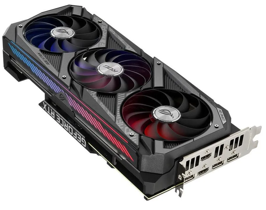Видеокарта 8Gb ASUS ROG-STRIX-RTX3070-O8GGAMING