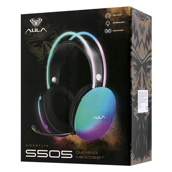 Гарнитура Aula Mountain S505 black