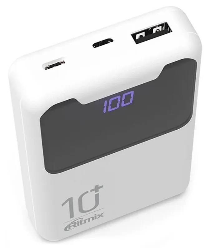 Внешний аккумулятор Ritmix RPB-10005 Белый