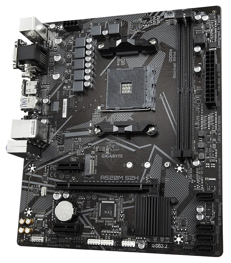 Материнская плата Gigabyte A520M S2H