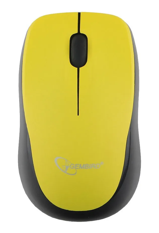 Компьютерная мышь Gembird MUSW-360-LM yellow