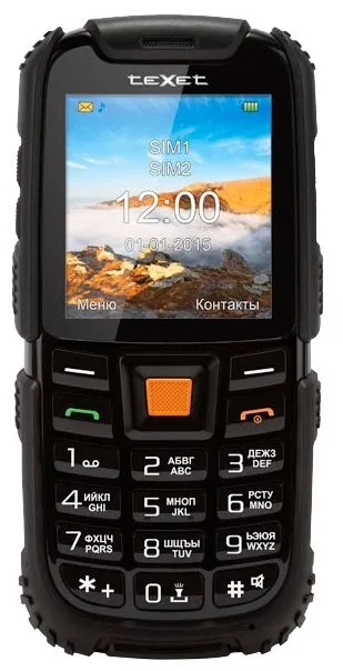 Мобильный телефон Texet TM-500R черный