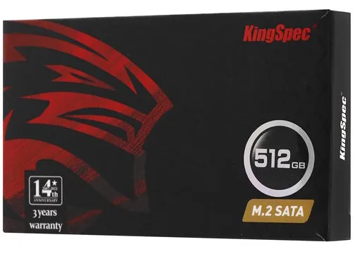 SSD накопитель 512 GB KingSpec NT-512 2242