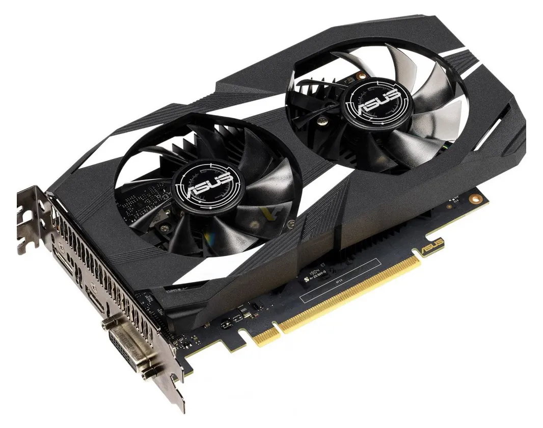 Видеокарта 4Gb Asus DUAL GTX 1650 DUAL-GTX1650-O4G
