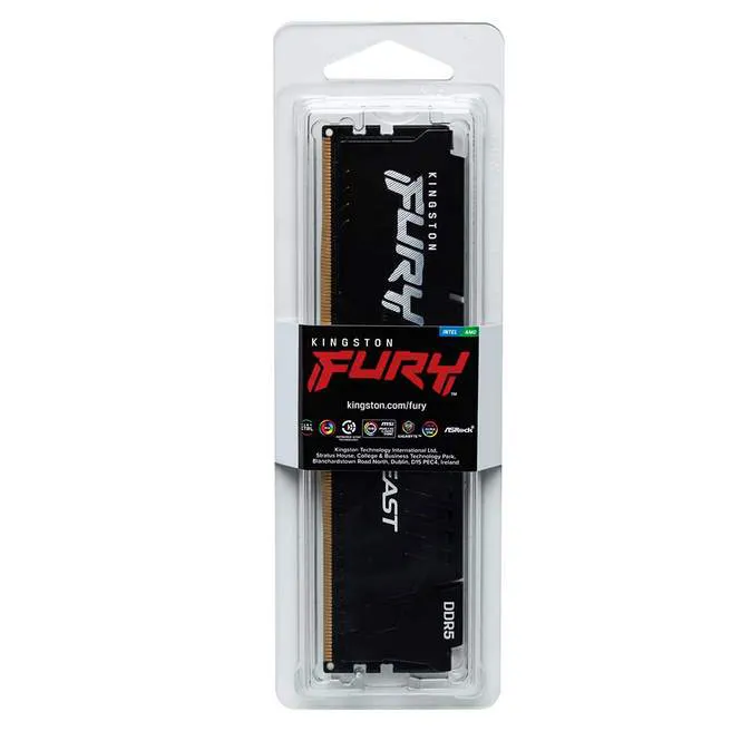 Оперативная память 16GB Kingston Fury Beast Black AMD KF552C36BBE-16