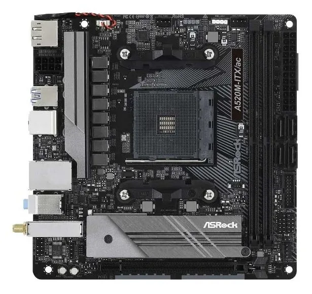 Материнская плата ASRock A520M-ITX/AC