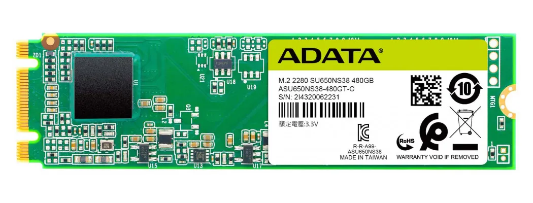 SSD накопитель 480 GB  ADATA SU650  ASU650NS38-480GT-C M.2