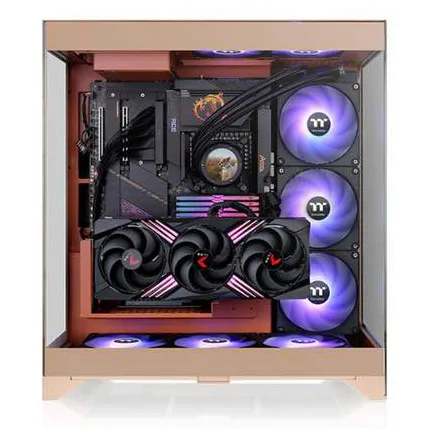 Корпус для ПК Thermaltake CTE E550 TG Gravel Sand