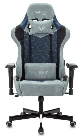 Игровое компьютерное кресло Zombie VIKING 7 KNIGHT Fabric синий