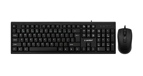Клавиатура + мышь Gembird KBS-2050 Black