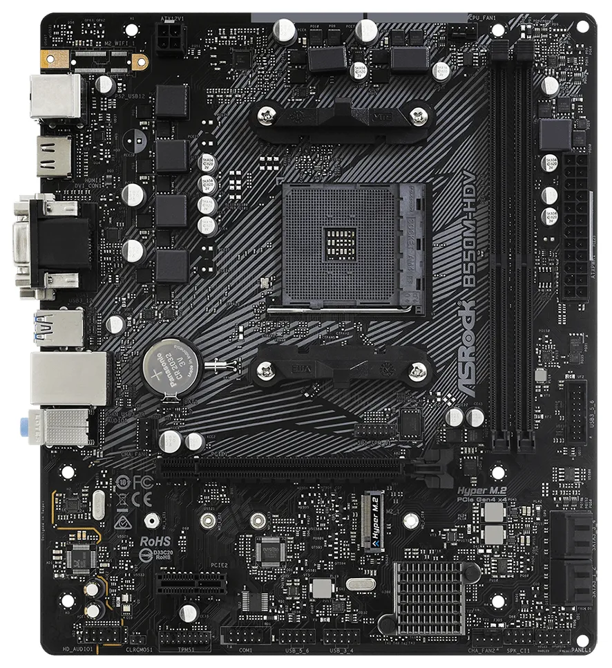 Материнская плата ASRock B550M-HDV