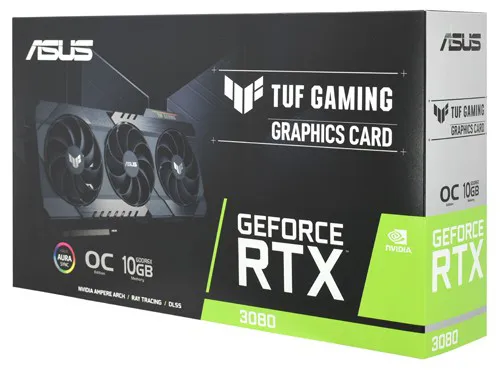 Видеокарта 10 GB Asus RTX 3080 TUF-RTX3080-O10G-GAMING