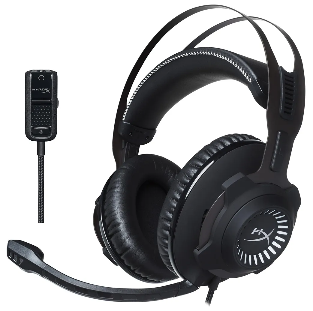 Наушники HyperX Cloud Revolver HX-HSCR-GM Черный-белый