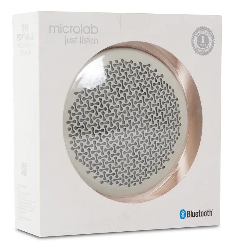 Колонки MicroLab D18 Белый