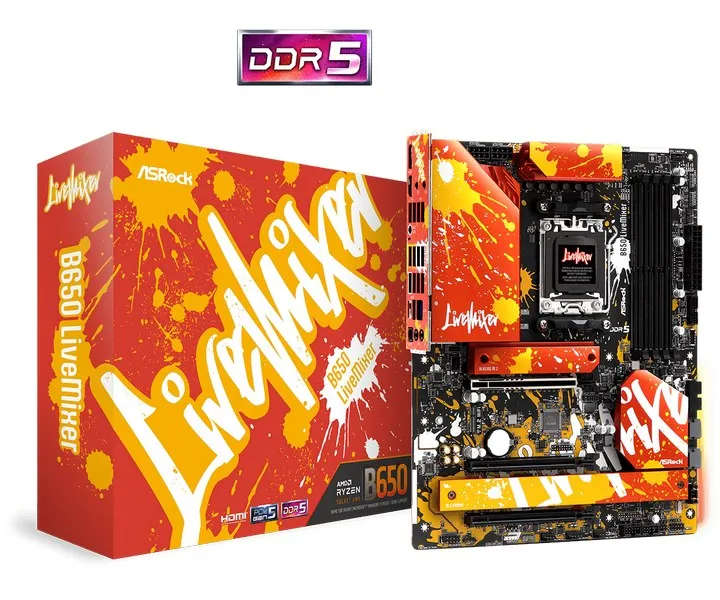 Материнская плата ASRock B650 LIVEMIXER