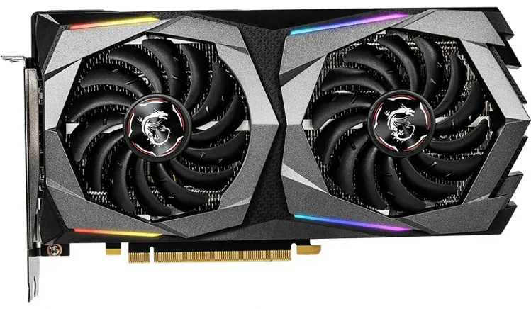 Видеокарта 6GB MSI RTX2060 GAMING 6G