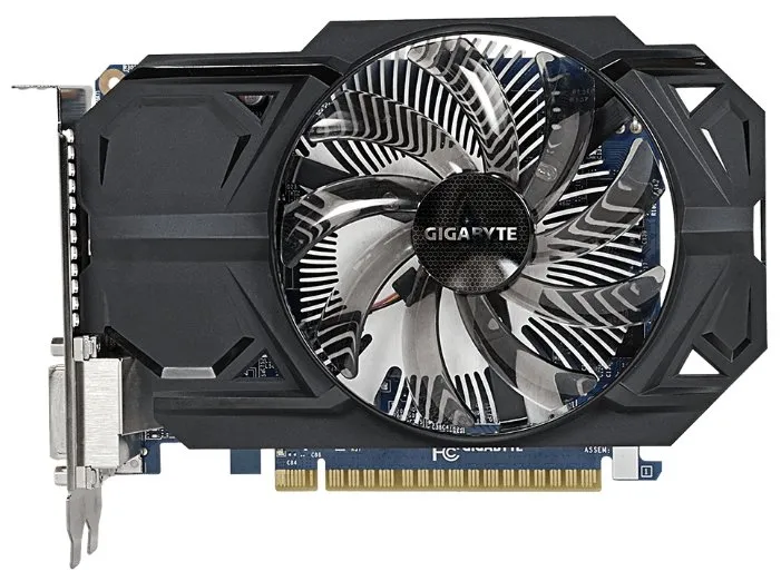 Видеокарта 1 GB Gigabyte GV-N75TOC-1GI GeForce GTX 750Ti