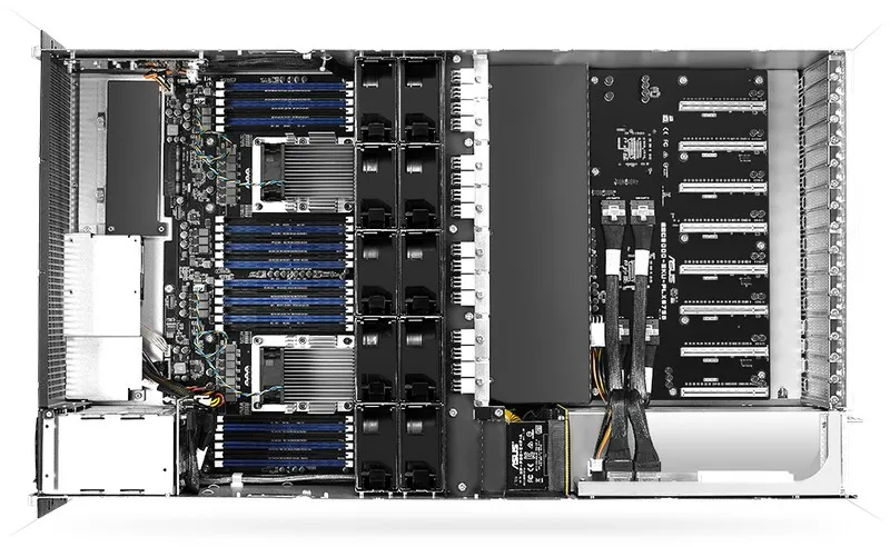 Серверный баребон Asus ESC8000 G4