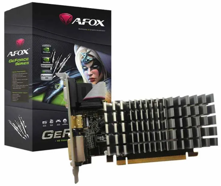 Видеокарта 1GB AFOX GT210 AF210-1024D3L3-V5