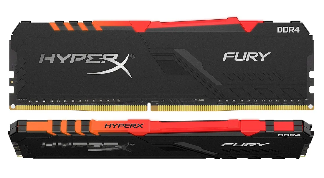 Оперативная память 16 GB kit Kingston HyperX Fury RGB HX434C16FB3AK2/16