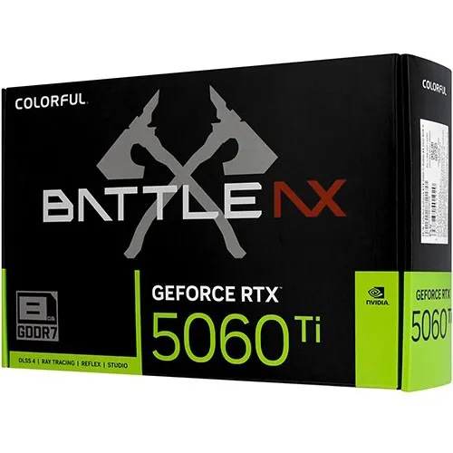 Видеокарта 8 GB Colorful RTX 5060 Ti Battle AX DUO 8GB-V