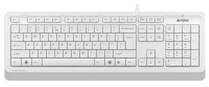 Клавиатура A4tech Fstyler FK-10 WHITE