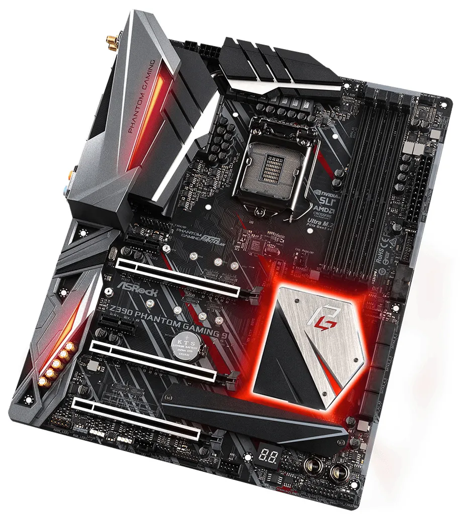 Материнская плата ASRock Z390 PHANTOM GAMING 9