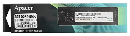 Оперативная память 8 GB Apacer EL.08G2V.GNH