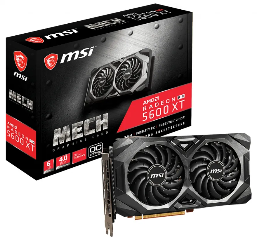 Видеокарта 6 GB MSI RX 5600 XT MECH OC
