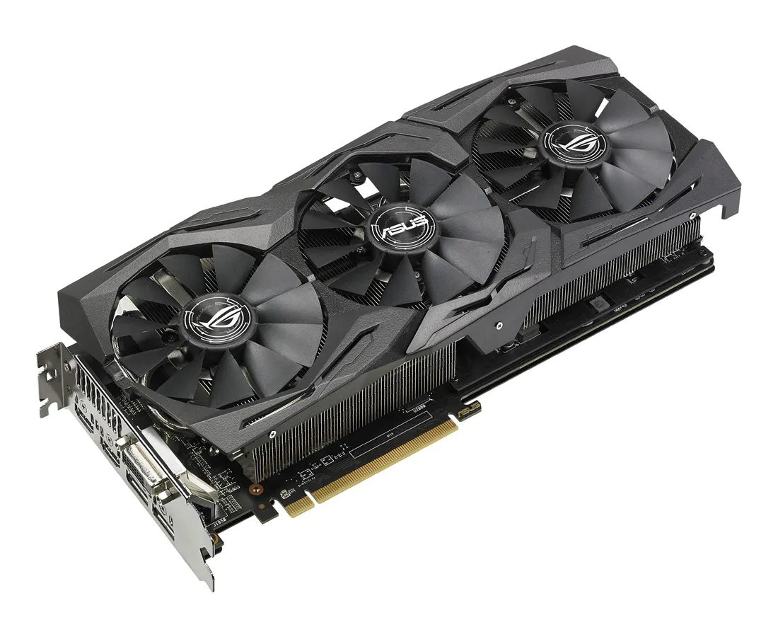 Видеокарта 8Gb Asus RX580 ROG-STRIX-RX580-T8G-GAMING