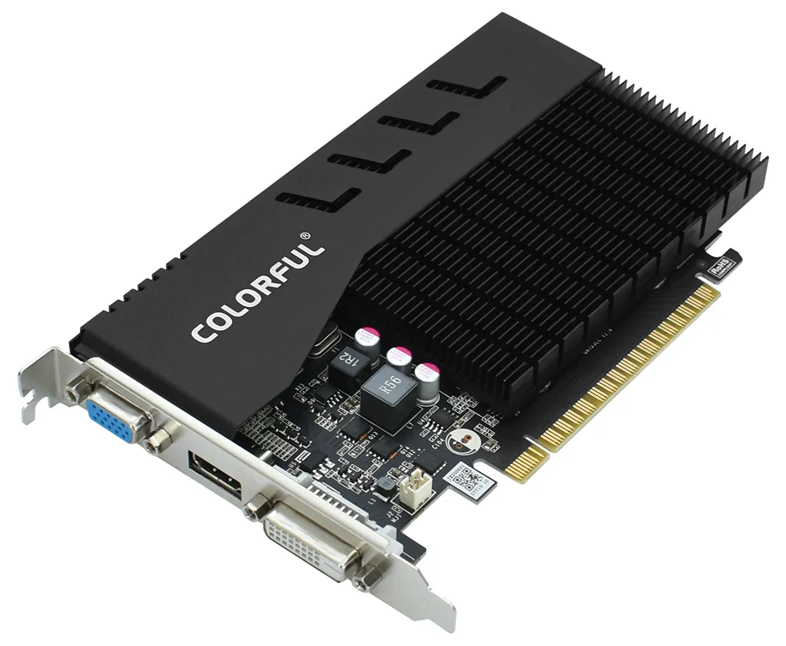 Видеокарта 1 GB Colorful GT 710 (GT 710 NF 1GD3-V)