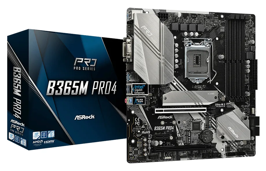 Материнская плата ASRock B365M PRO4 (4717677338027)
