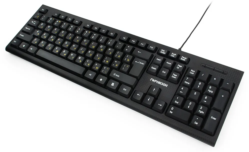 Клавиатура Гарнизон GK-120 black