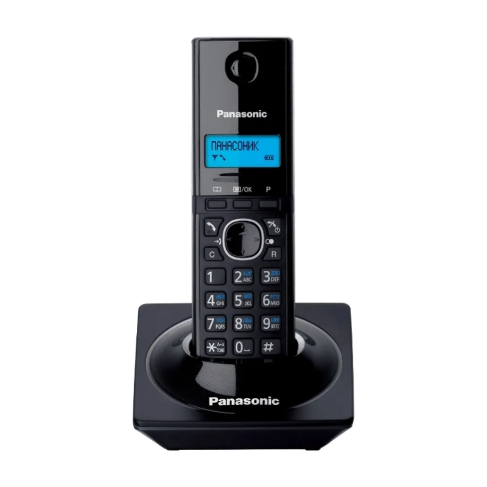 Беспроводной телефон PANASONIC KX-TG1711 Черный