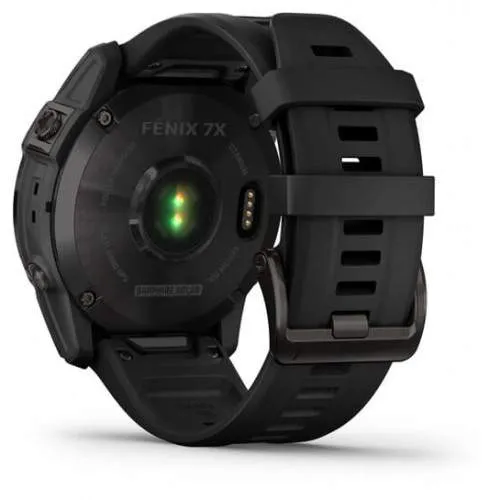Часы Garmin Fenix 7X Sapphire Solar карбоново-серый 010-02541-11