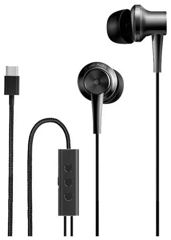 Наушники Xiaomi Mi In-earphone Noise Reduction Type-C Black