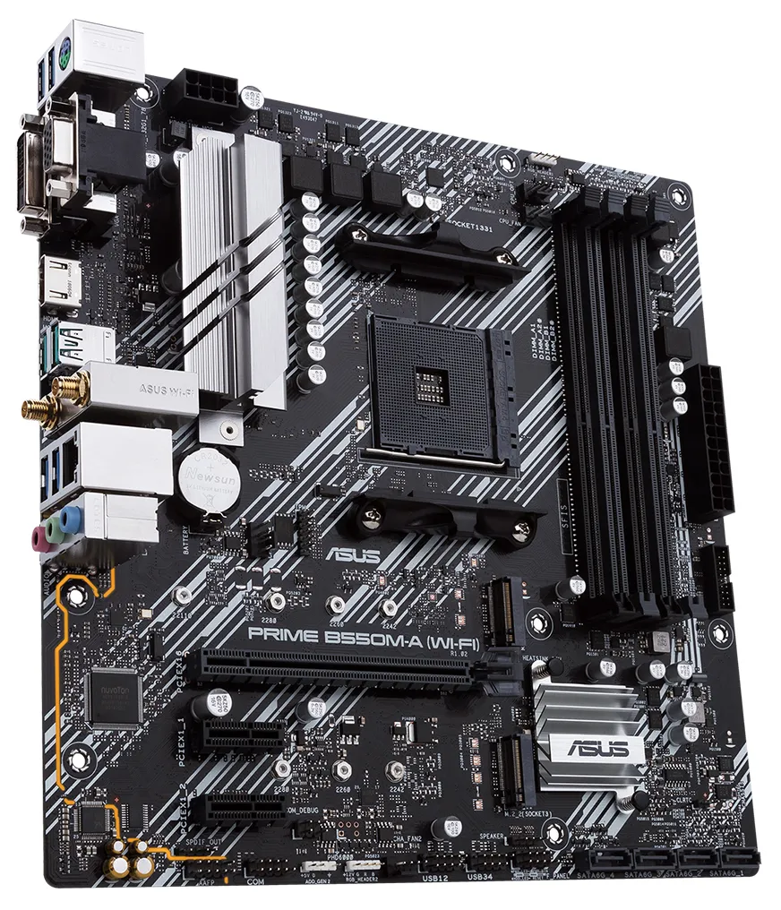 Материнская плата Asus PRIME B550M-A WI-FI