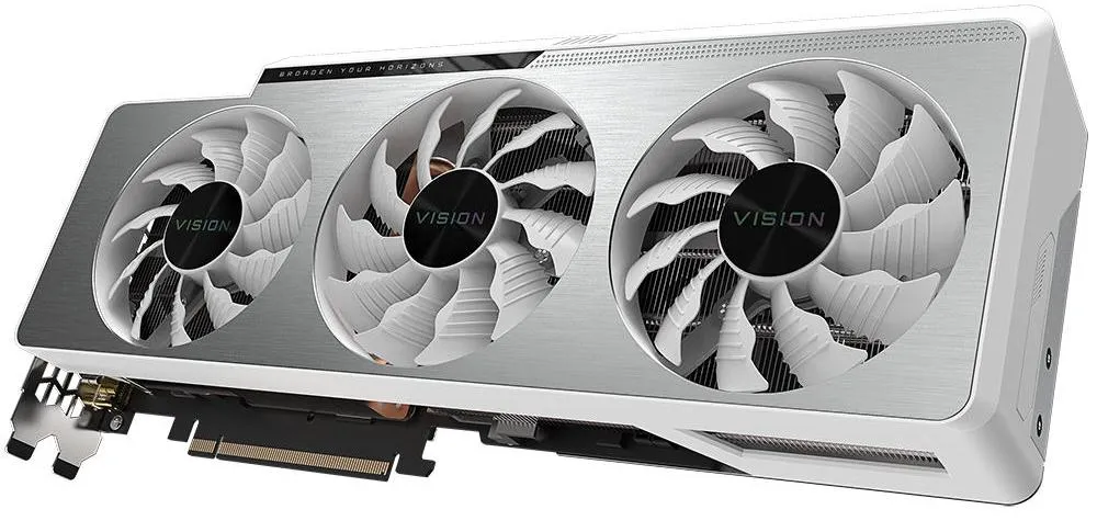 Видеокарта Gigabyte GeForce RTX 3080 VISION OC 10G (GV-N3080VISION OC-10GD), 10 GB/ 320 Bit/ GDDR6X